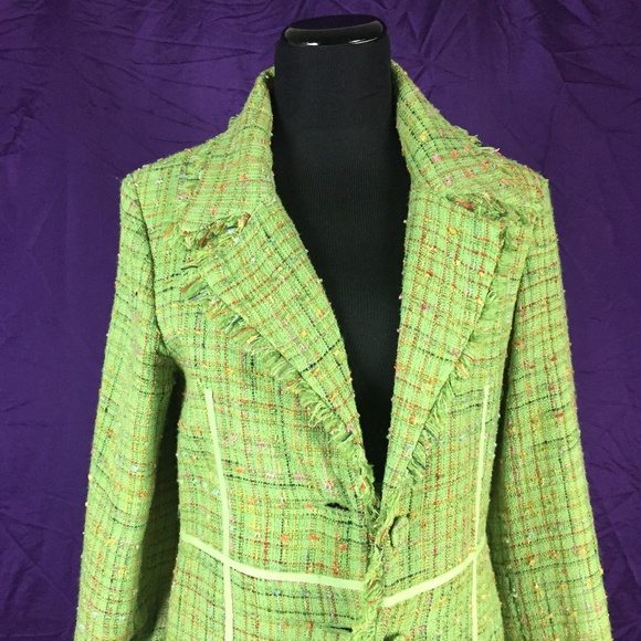 True Meaning Light Green Spring Coat - Picture 2 of 5